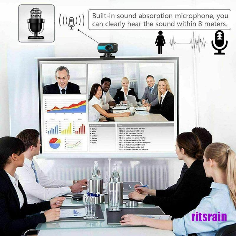 Webcam gắn máy tính cổng USB kèm Microphone | BigBuy360 - bigbuy360.vn