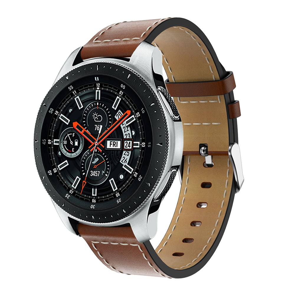 Dây đeo da thay thế cho đồng hồ Huawei Watch GT2 46mm/GT 46mm/Samsung Galaxy Watch 46mm/Gear S3