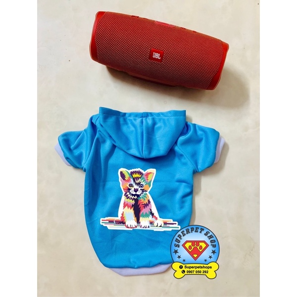 ÁO THÚ CƯNG MÈO 7 MÀU NGỒI SIÊU XINH GIÁ RẺ