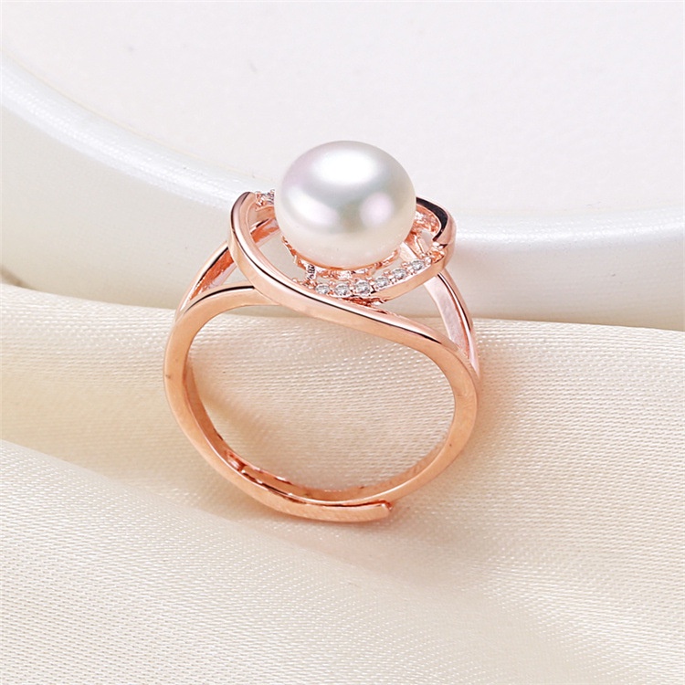 Nhẫn Ngọc Trai Nước Ngọt 7-8mm