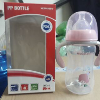 Bình sữa cổ rộng MCGoldson PP 300ml