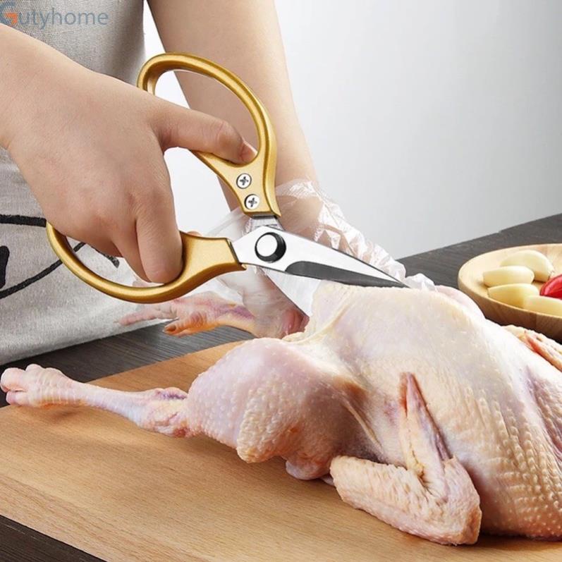 Kéo Làm Bếp Đa Năng Siêu Phẩm Nội Địa Nhật SK5 Siêu Sắc, Kéo Cắt Gà, Cắt Vịt, Cắt Thịt Các Loại Chất Liệu Inox 304