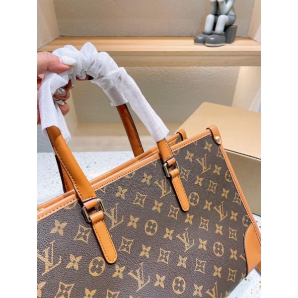 Túi xách nữ LV công sở siêu sang size 38 kèm ví