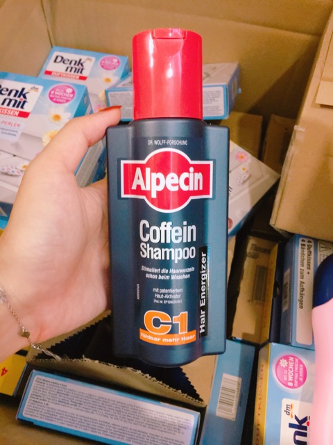 Dầu gội mọc tóc Alpecin Nội địa Đức