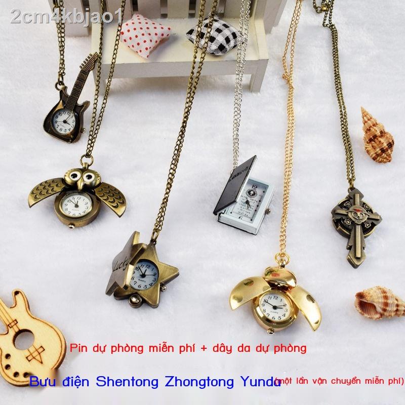 ✒▫Bạn cùng lớp tốt nghiệp vòng cổ đồng hồ quà tặng rỗng bỏ túi điển nam lật sáng tạo cặp đôi sinh viên n