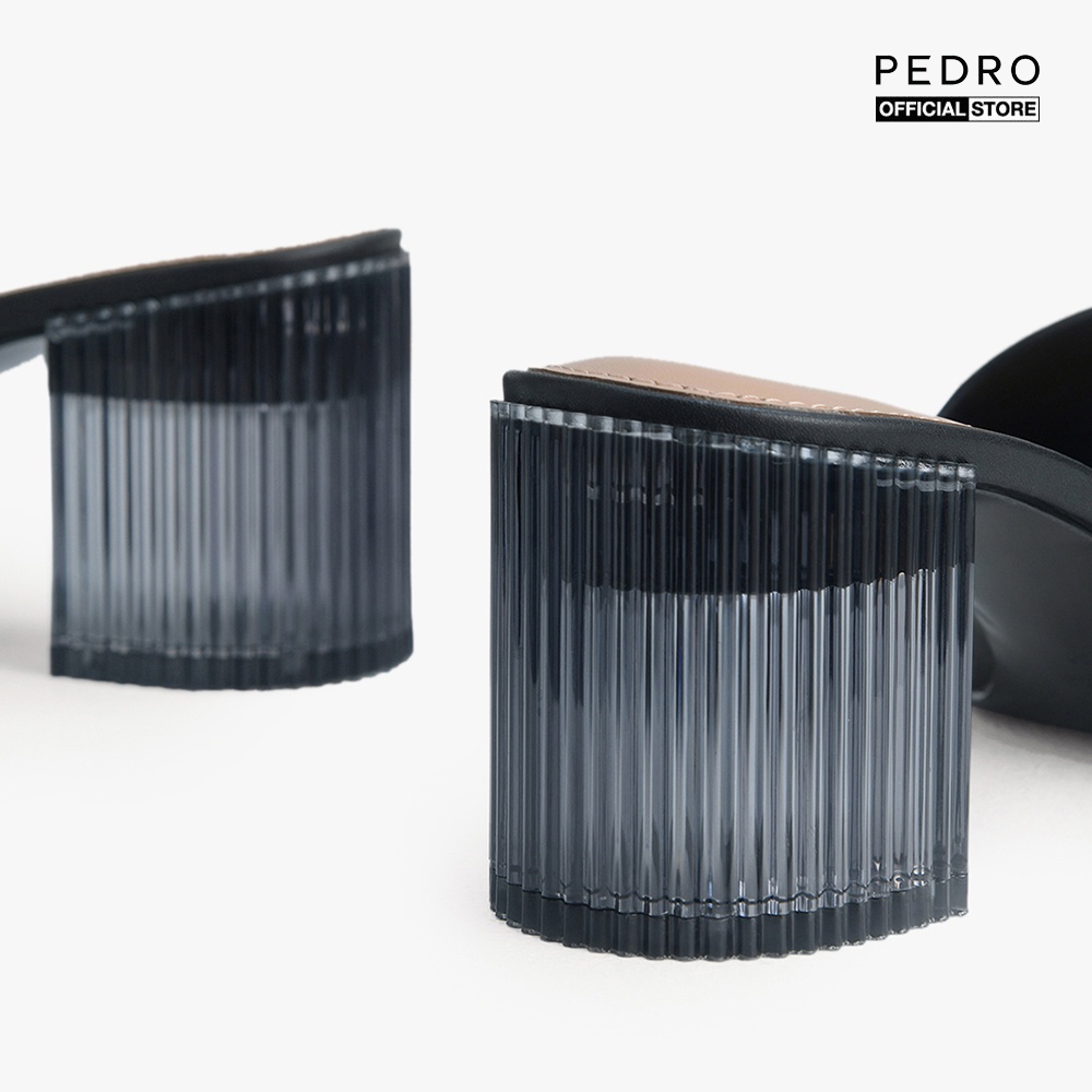 PEDRO - Giày sandal cao gót đế trụ Toe Loop With Decorative PW1-25480233-01