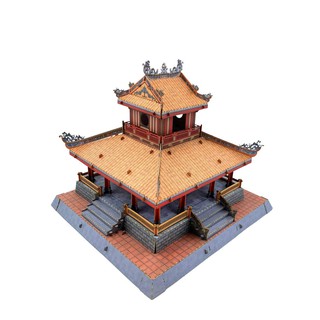 Bộ lắp ghép mô hình Tayta Phu Văn Lâu - Huế bằng giấy cao cấp