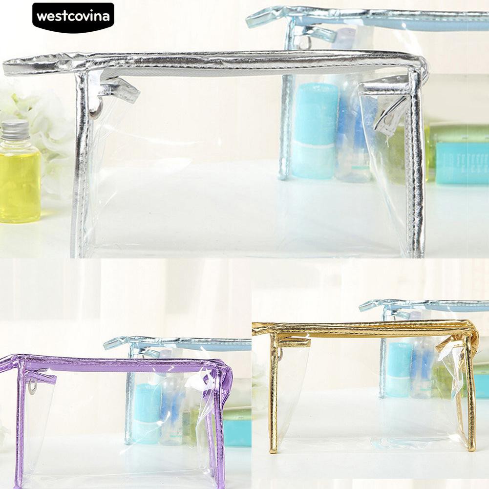 Túi Nhựa Pvc Trong Suốt Đựng Dụng Cụ Trang Điểm