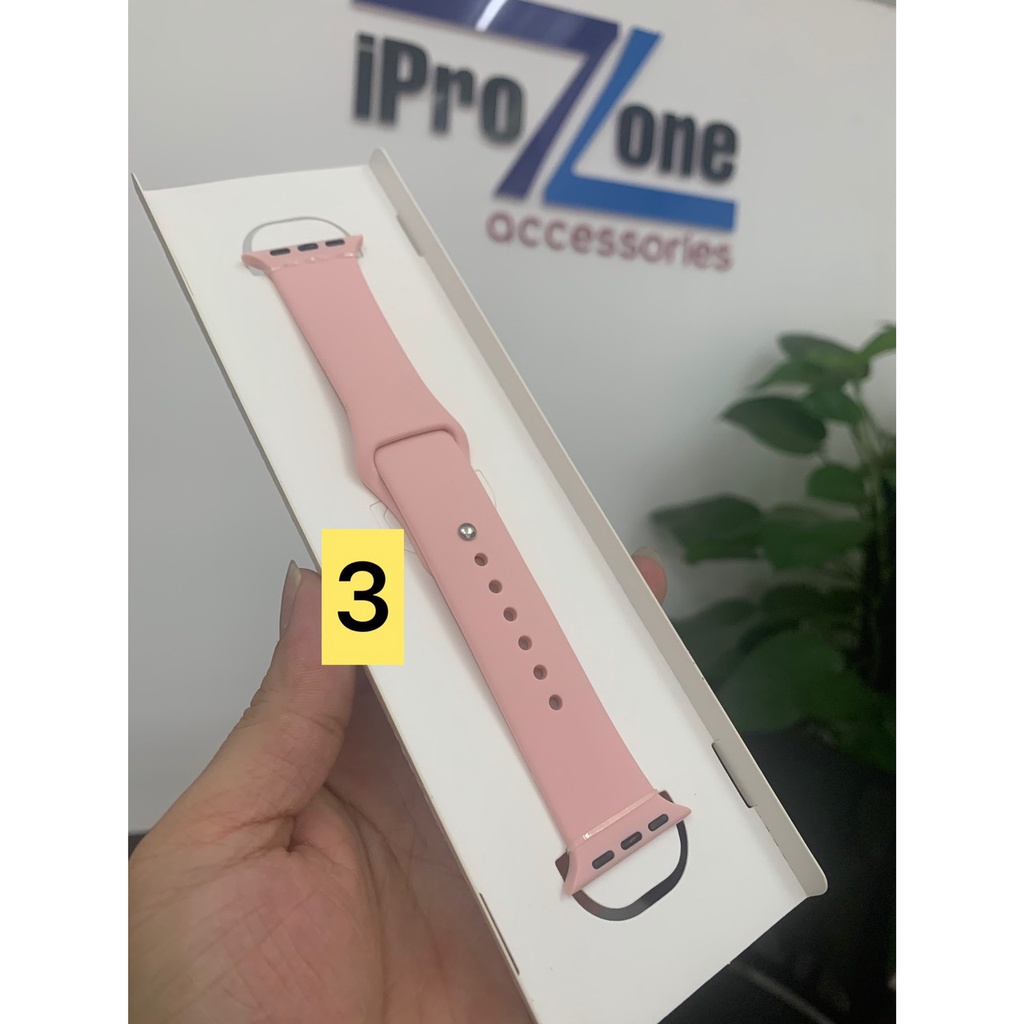 Dây đeo silicone cho đồng hồ Size 38 / 40 / 41 / 42 / 44 / 45 mm chính hãng Coteetci fullbox