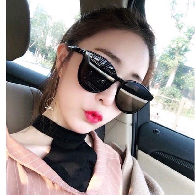 Kính mát nữ thời trang Jun Secret gọng nhựa ôm mặt JS30A37, tròng kính chống tia UV