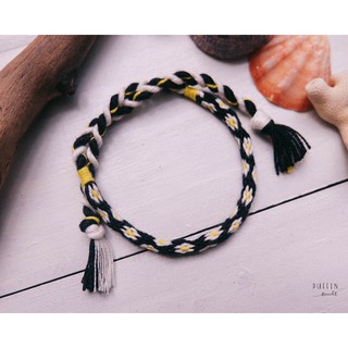 Vòng chỉ handmade Kumihimo Daisy