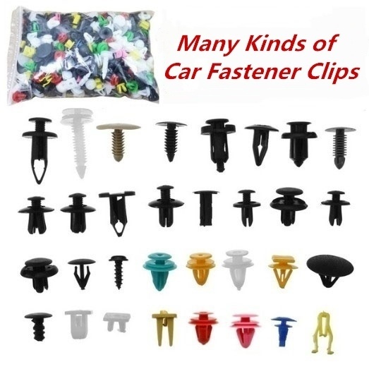 FENDER Bộ Đinh Tán Bằng Nhựa Cho Xe Hơi