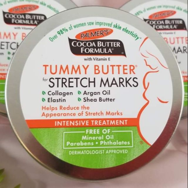 Kem bơ ngăn ngừa và giảm rạn Palmer's Tummy Butter Stretch Marks 125g chính hãng USA