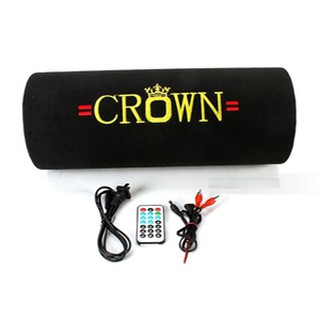 Loa thẻ nhớ/usb crown nguồn điện +12v- 6 đế