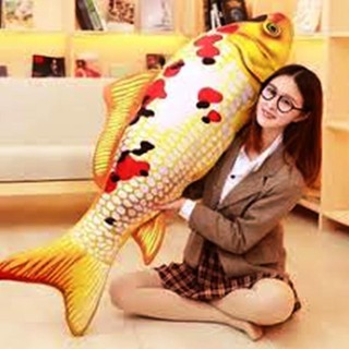 GẤU BÔNG CÁ CHÉP LOẠI LỚN NHẤT 110CM ẢNH THẬT