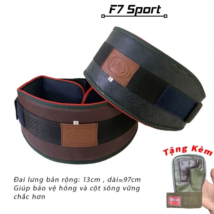 Đai Lưng Tập Gym Star , Phụ Kiện Hỗ Trợ Tập Gym Chính Hãng F7 Sport