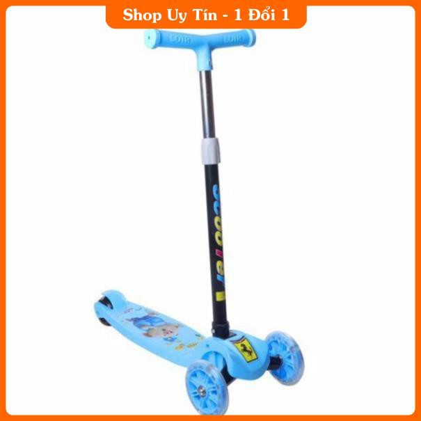 Xe trượt Scoter 3 bánh dành cho bé, giúp bé vui chơi năng động, đồ chơi hoạt động ngoài trời