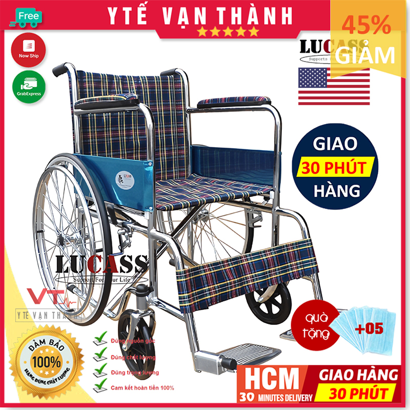 Xe lăn có phanh Lucass X97J/X97
