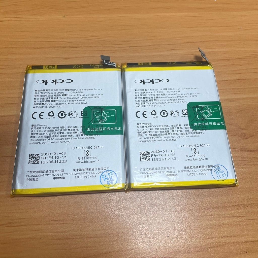 Pin Realme 3 BLP693 Dung Lượng 4230mAh Hàng Zin Nhập Khẩu Bảo Hành 6 Tháng 1 Đổi 1