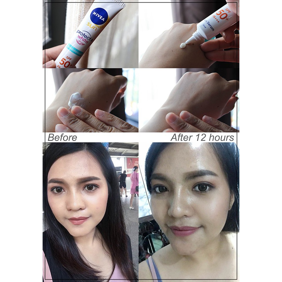 KEM CHỐNG NẮNG NIVEA SUN PROTECT WHITE OIL CONTROL SERUM SPF50 CHÍNH HÃNG - 3697