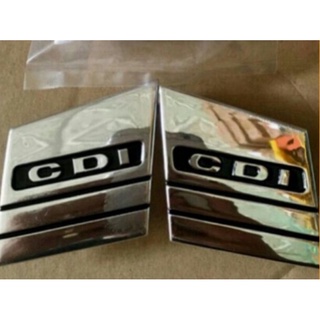 Chữ cdi bắt dải yếm xe dream tem cdi mạ crom lắp cho xe dream các đời - cdi gắn lưỡi trâu dream
