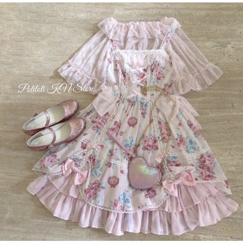 Áo  Blouse lolita voan ren