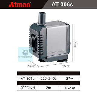 Máy Bơm Bể Cá Atman AT-305s AT-306s