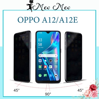 Kính cường lực Chống Nhìn Trộm  Oppo A12 / A12s / A12e - Độ trong suốt cao, Chống vân tay - Bảo vệ sự riêng tư