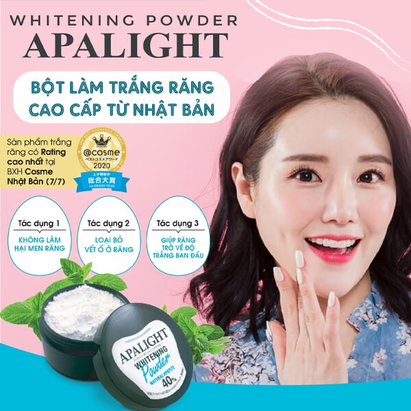 Bột đánh trắng răng apalight - ảnh sản phẩm 4