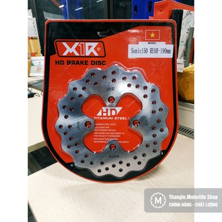 Đĩa Sau Sonic 190mm - Chính Hãng X1R