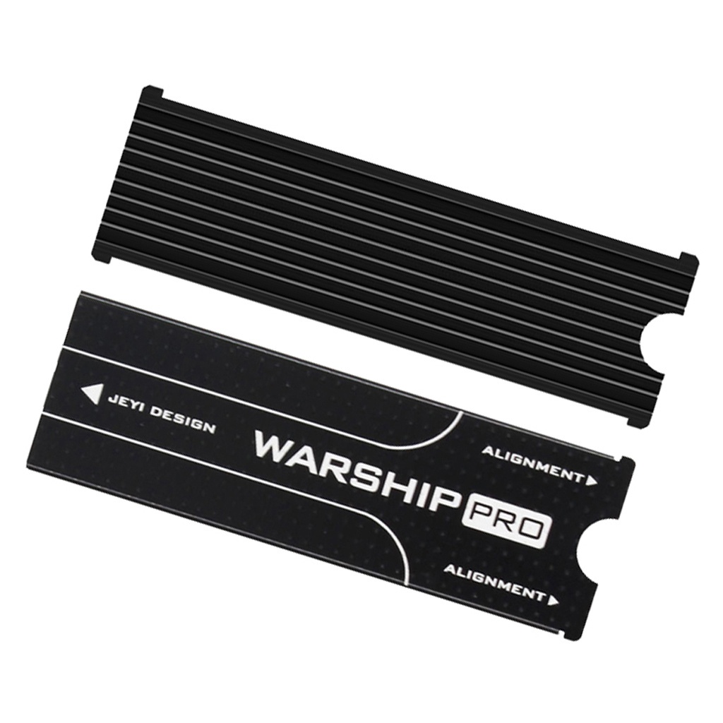 Bộ Tản Nhiệt Bằng Nhôm Màu Đen Lzdjhyke1 Cho NVMe M.2 2280 SSD w