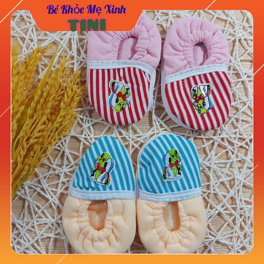 Giày baby cotton cao cấp Yến Trân cho bé sơ sinh