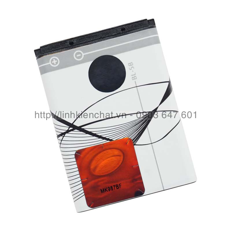 Pin Nokia 2610 7260 7360 N80 N90 6120 Classic 890mAh Zin - Hàng nhập Khẩu