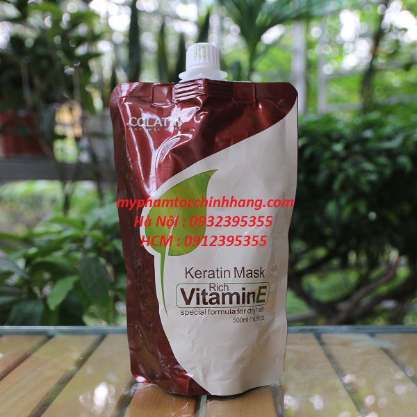 HẤP TÚI COLATIN VITAMIN E - COLLAGEN MASK 500ML