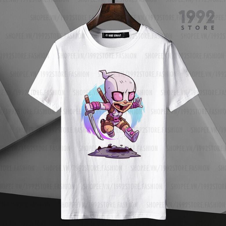 Áo thun Marvel Heroes Chibi GWENPOOL ngắn tay