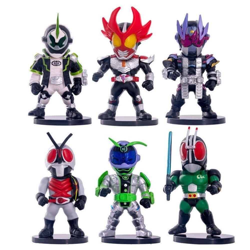 Mô Hình Kamen Rider Mặc Mặt Nạ Bằng PVC Trang Trí