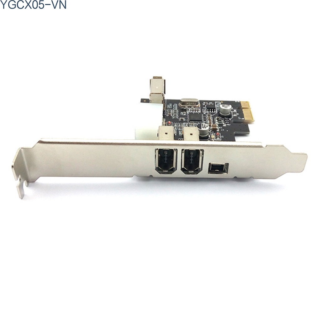 Thẻ Mở Rộng 1394a Pci-E Video Với 3 Cổng Pci-E 800 / 400 / 200 / 100mbps | BigBuy360 - bigbuy360.vn