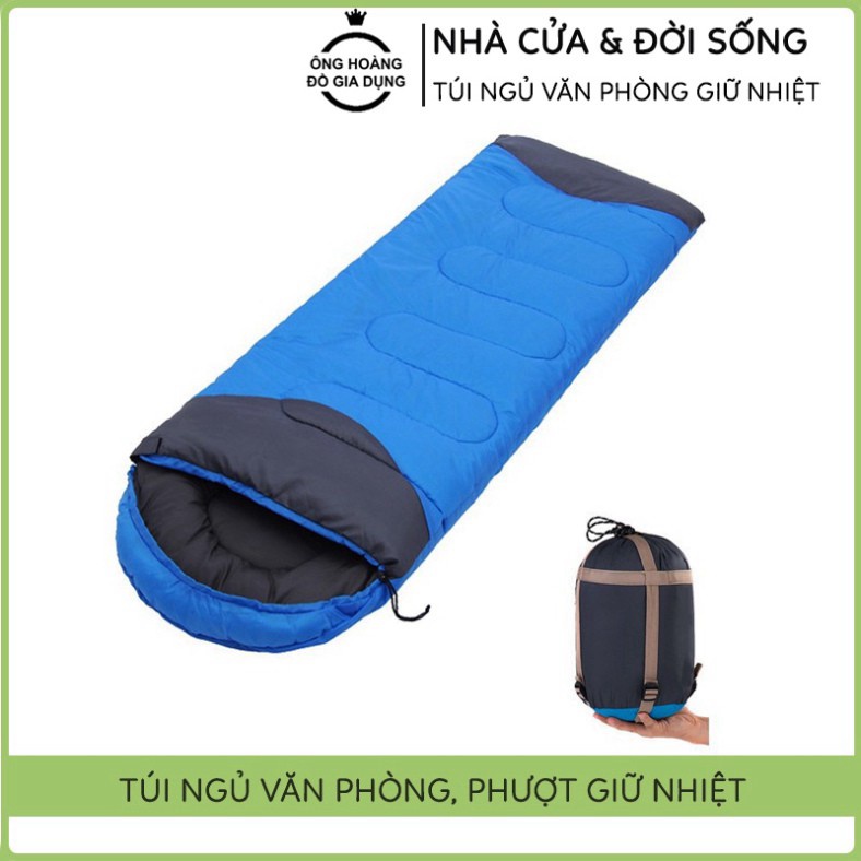 Túi Ngủ Văn Phòng, Du Lịch, Phượt... Cá Nhân 1 Người Dùng 3 Lớp Cao Cấp Dành Cho Dân Văn Phòng Tiện Ích