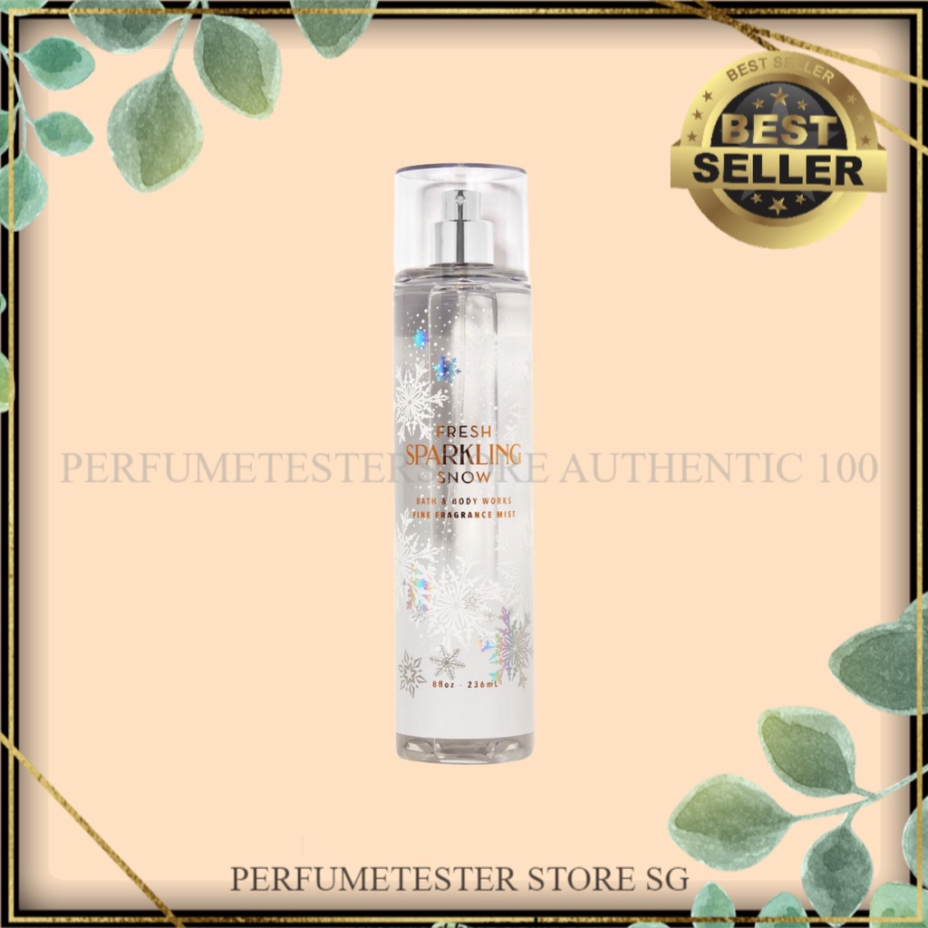 Xịt Thơm Toàn Thân Bath &amp; Body Works Body Mist - Fresh Sparkling Snow 30ml/50ml/100ml ⁻ ᴾᴱᴿᶠᵁᴹᴱᵀᴱˢᵀᴱᴿˢᵀᴼᴿᴱˢᴳ ⁻