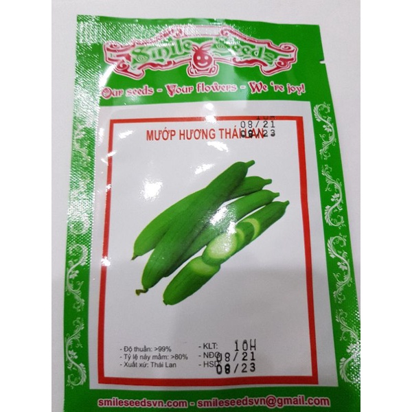 Hạt Giống Mướp Hương ( 10 hạt)