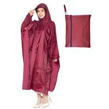 Áo Mưa Cánh Dơi Vải Dù 1m4 Cao Cấp_ Không Thấm Nước, Siêu bền,tiện lợi