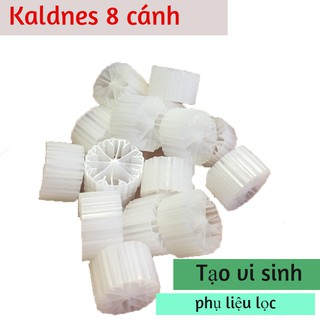 Hạt Kaldnes 8 Cánh 1kg vật liệu lọc hồ cá Koi
