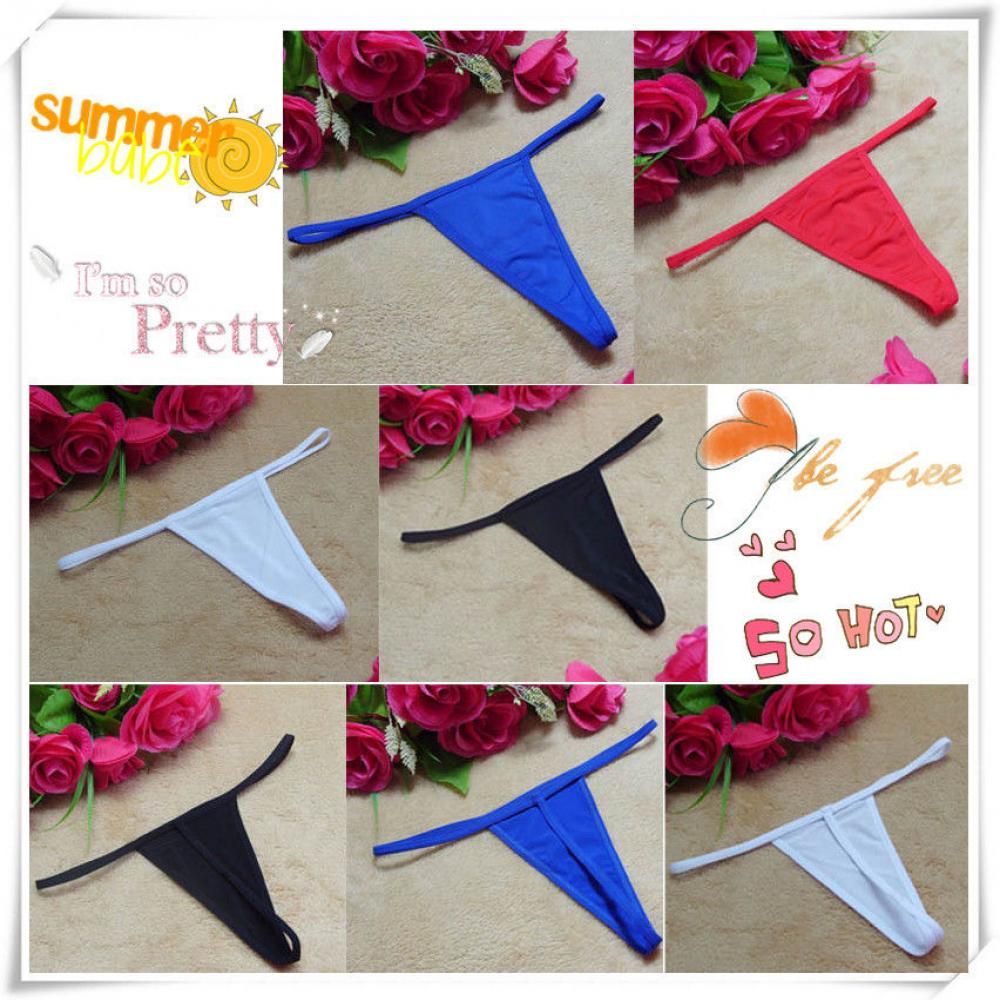 Quần lót lọt khe lưng chữ T mini nhiều màu tuỳ chọn quyến rũ cho nữ