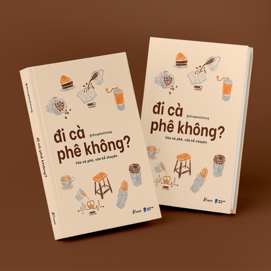 Sách - Đi Cà Phê Không? - Vừa Cà Phê, Vừa Kể Chuyện