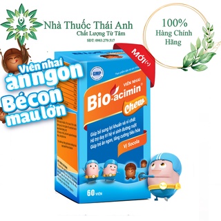 VIÊN NHAI BIO-ACIMIN VỊ SOCOLA