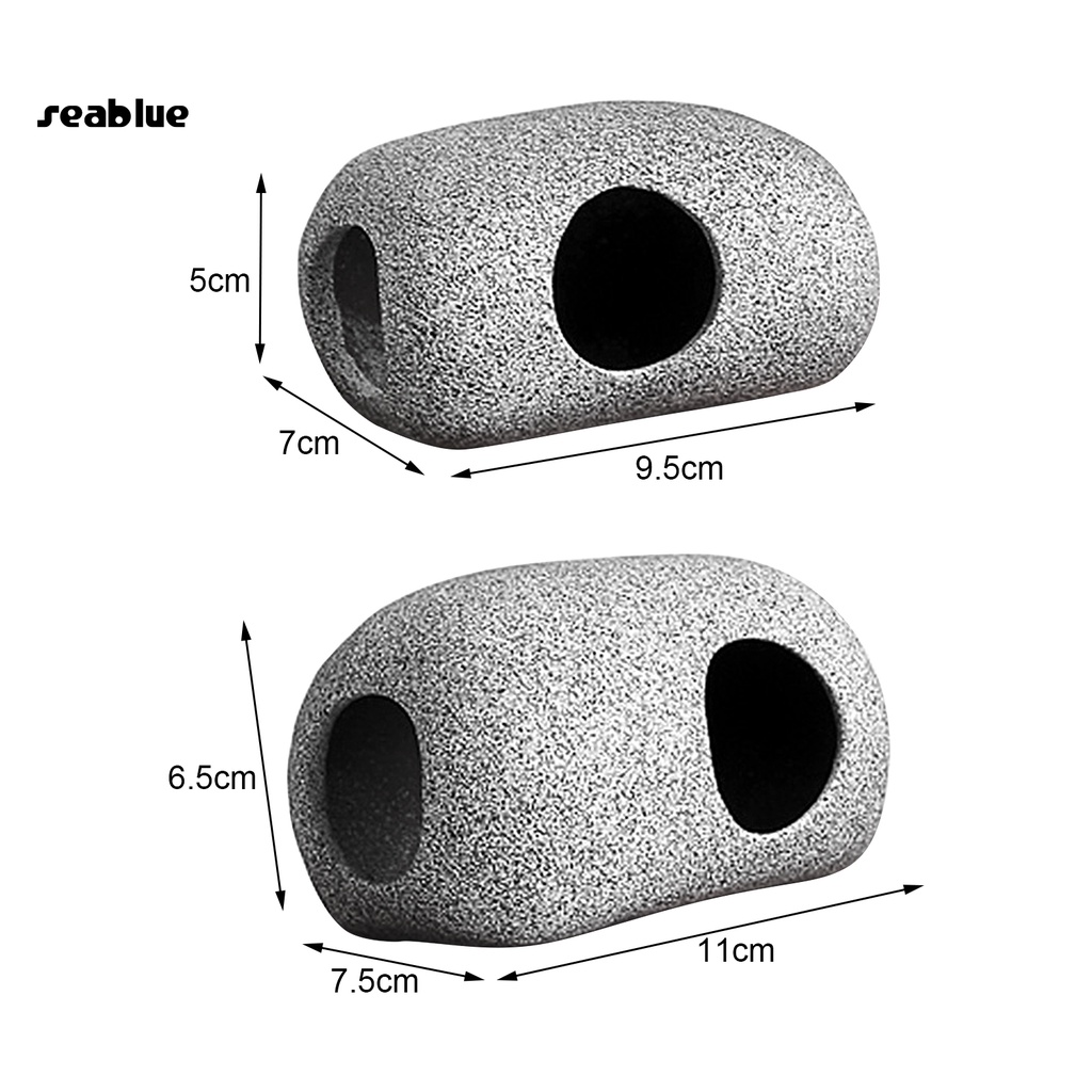 Hang trú ẩn đá tự nhiên trang trí bể cá