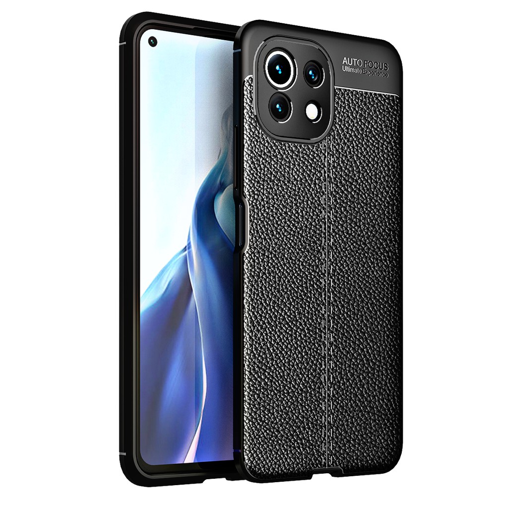 ỐP LƯNG XIAOMI MI 11 LITE / MI 11 LITE 5G VÂN DA HIỆU AUTO FOCUS CHỐNG SỐC SIÊU BỀN