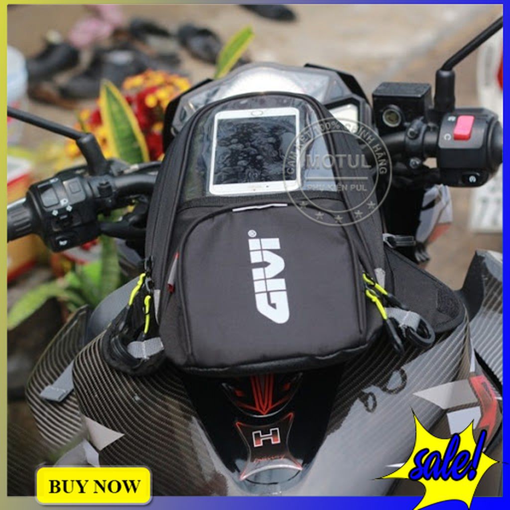 Túi hít bình xăng ea106b GIVI chính hãng tiện lợi