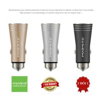 Tẩu sạc ô tô Maimi CC102