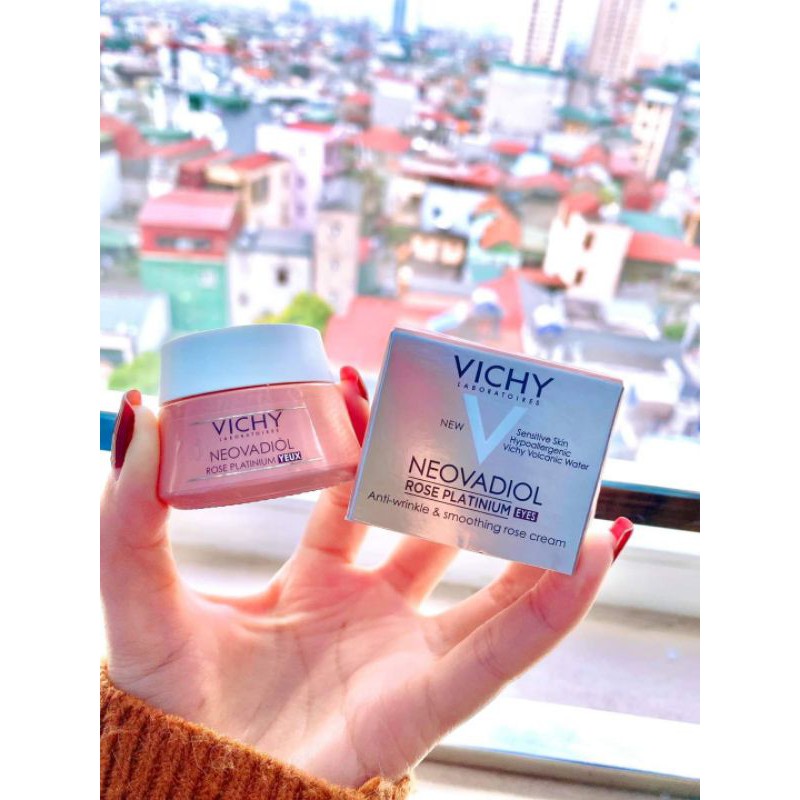 Kem dưỡng mắt Vichy Neovadiol rose eyes 15ml